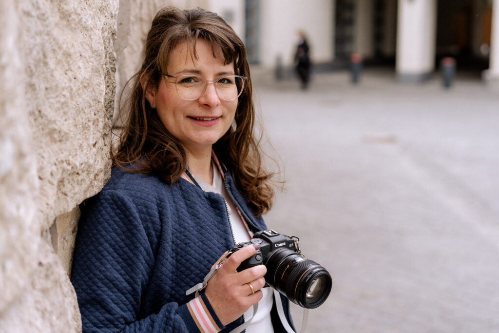 Professionelle Fotografin in München für Social Media und Business portraits